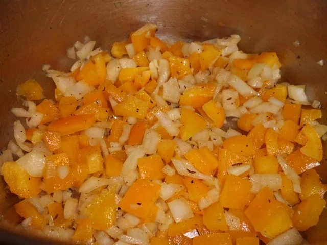 Suppe: Tomaten-Paprika-Creme mit Creme Fráiche - Rezept - Bild Nr. 3