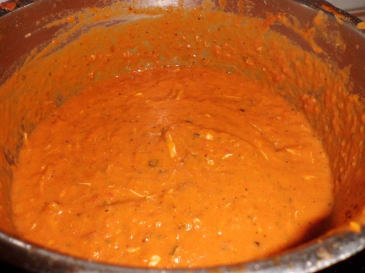 Suppe: Tomaten-Paprika-Creme mit Creme Fráiche - Rezept - Bild Nr. 7