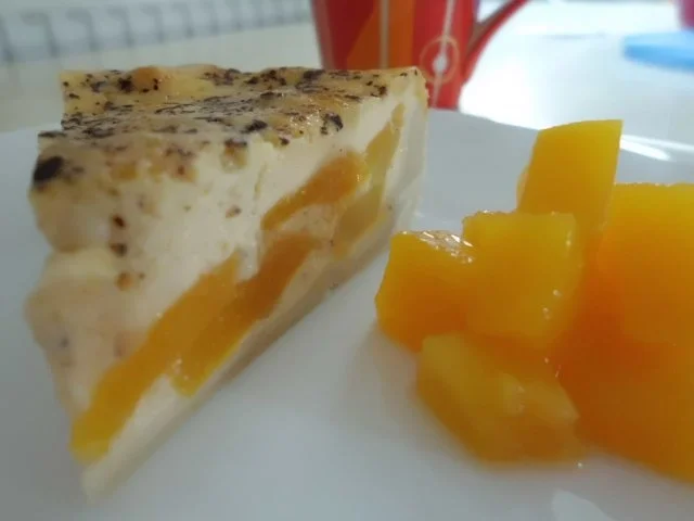 Kuchen: Blätterteig-Pfirsich-Rahmkuchen - Rezept