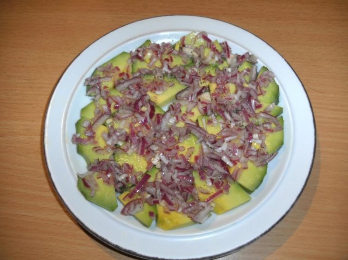 Salat: Avocadosalat mit Schinken - Rezept - Bild Nr. 2