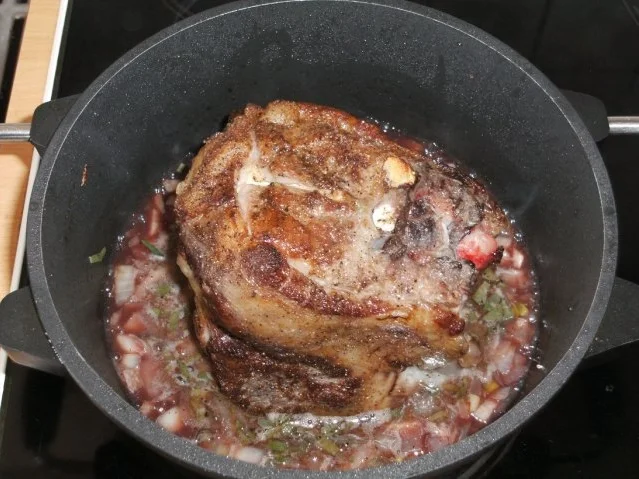 Rezept: Fleisch: Lammrücken, geschmort Bild Nr. 3 Fleisch: Lammrücken, geschmort - Rezept - Bild Nr. 3