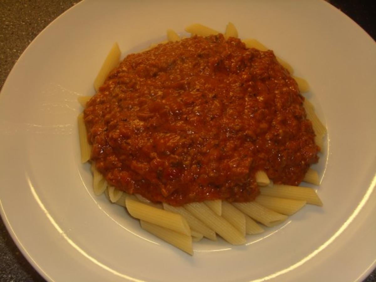 Pasta mit Rinderbolognese - Rezept Gesendet von Hoenowbear