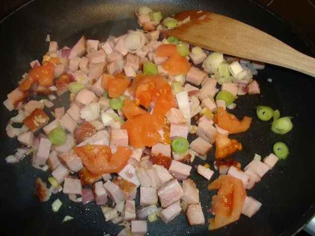 Herzhafte Bratnudeln - Rezept - Bild Nr. 5