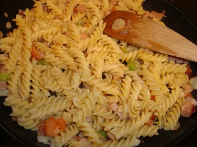 Herzhafte Bratnudeln - Rezept - Bild Nr. 6