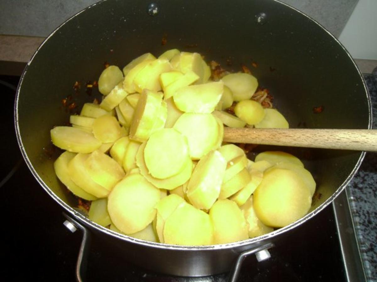 Gekochtes Rindfleisch mit Röstkartoffeln und Semmelkren - Rezept - Bild Nr. 9