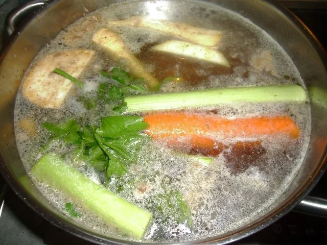 Gekochtes Rindfleisch mit Röstkartoffeln und Semmelkren - Rezept - Bild Nr. 6