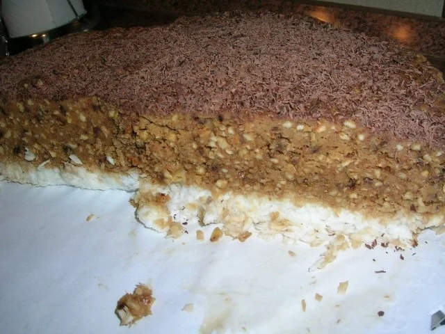Buttercrememokka_Torte - glutenfrei + eifrei + ohne Backen - Rezept - Bild Nr. 5