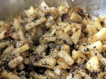 Kräuterseitlings-.Caramellen mit Salbei-Butter - Rezept - Bild Nr. 6