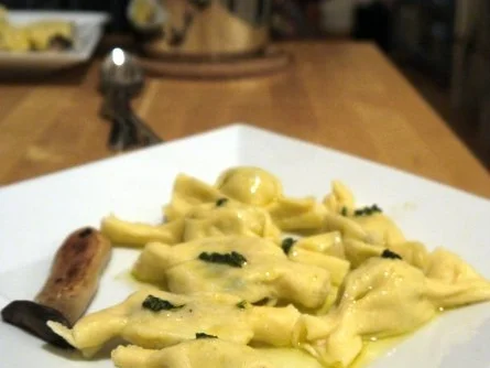 Kräuterseitlings-.Caramellen mit Salbei-Butter - Rezept - Bild Nr. 15