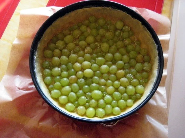 Rezept: Quark - Torte mit zwei Sorten Weintrauben Bild Nr. 10 Quark - Torte mit zwei Sorten Weintrauben - Rezept - Bild Nr. 10