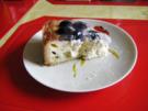 Quark - Torte mit zwei Sorten Weintrauben - Rezept