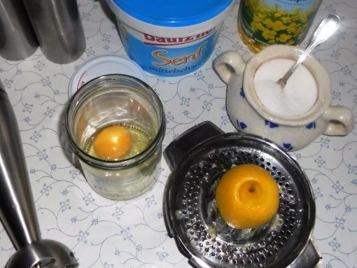"Oma - Friede`s" ganz schnell, selbstgemachte Mayonnaise............ (Rzpt. um 1958) - Rezept - Bild Nr. 3