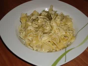 Pasta in Gorgonzola-Rahm - Rezept