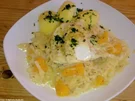 Skreifilet auf Orangenkraut - Rezept