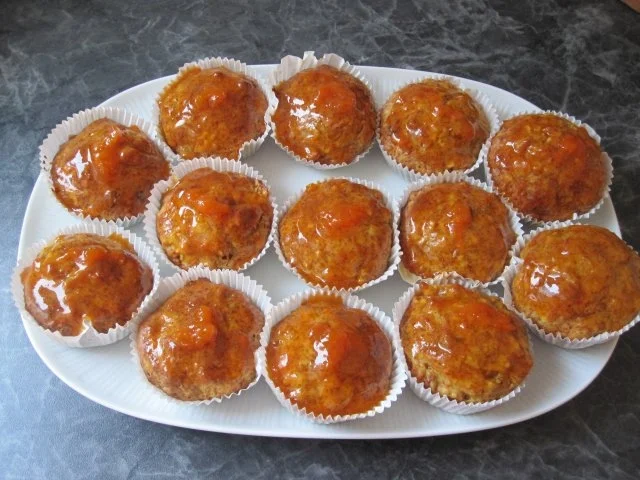 Aprikosen-Rosinen-Muffins - Rezept