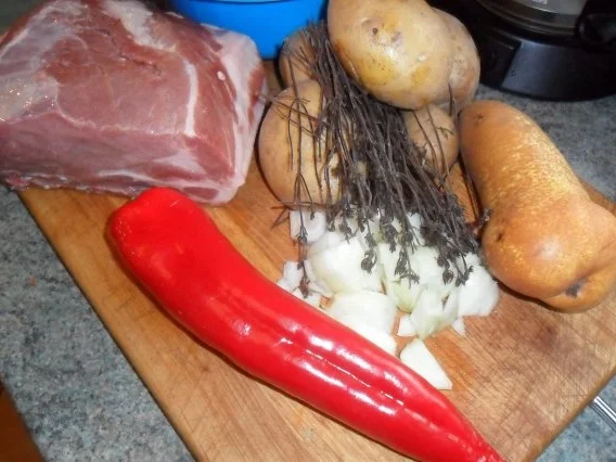 ofenbohnen mit birne und kamm - Rezept - Bild Nr. 2