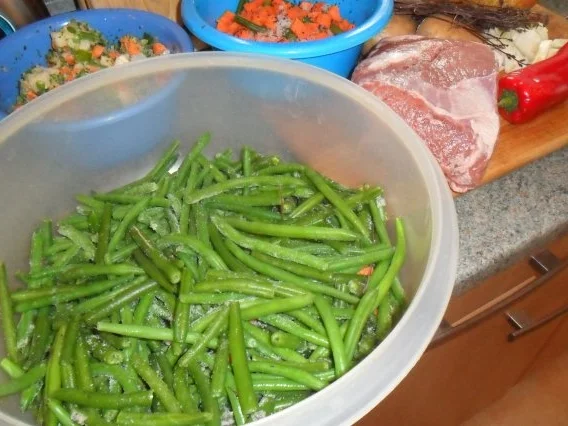 ofenbohnen mit birne und kamm - Rezept - Bild Nr. 3