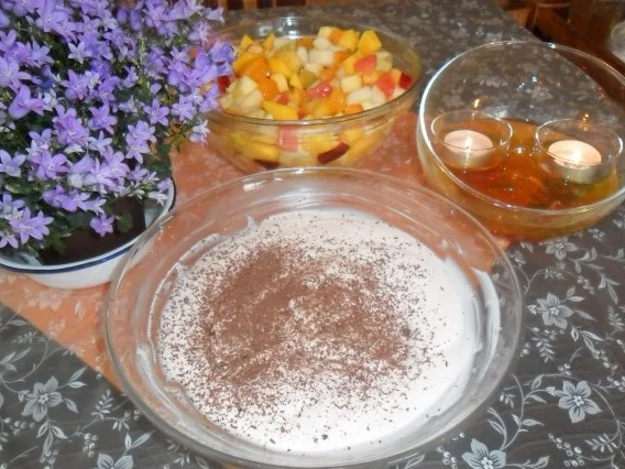 dessert, quarkdessert mit obstsalat---wieder frühlingssuche... - Rezept - Bild Nr. 6