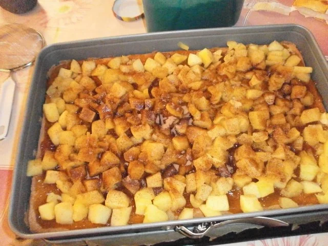 Apfel Quark Kuchen - Rezept - Bild Nr. 3