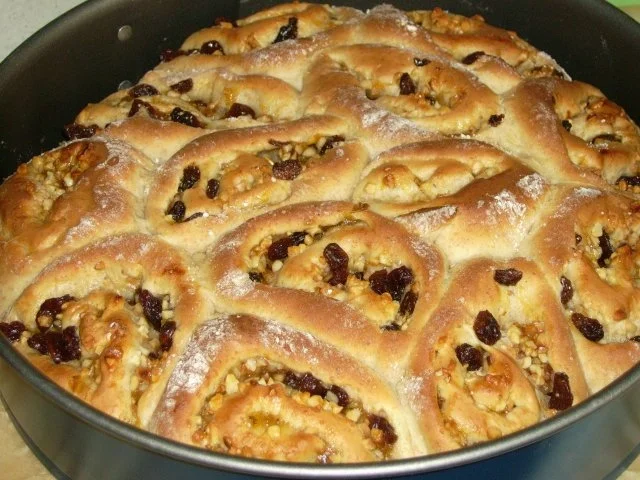 Rezept: Rosetten-Hefekuchen Bild Nr. 5 Rosetten-Hefekuchen - Rezept - Bild Nr. 5