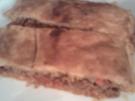 Hackfleisch-Käse-Strudel - Rezept