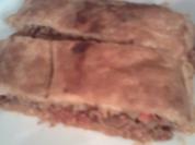 Hackfleisch-Käse-Strudel - Rezept