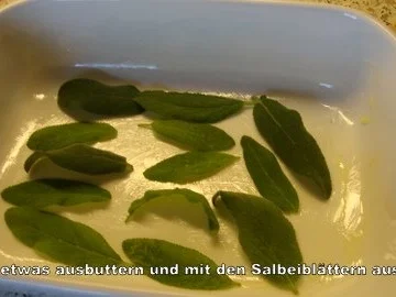 Rouladen, gefüllt mit Gruyère und Salbei auf Tomatenspiegel - Rezept - Bild Nr. 8