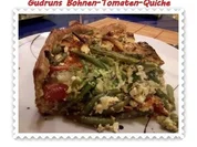 Quiche: Bohnen-Tomaten-Quiche - Rezept