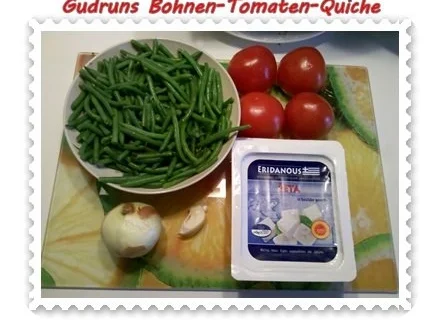 Rezept: Quiche: Bohnen-Tomaten-Quiche Bild Nr. 2 Quiche: Bohnen-Tomaten-Quiche - Rezept - Bild Nr. 2