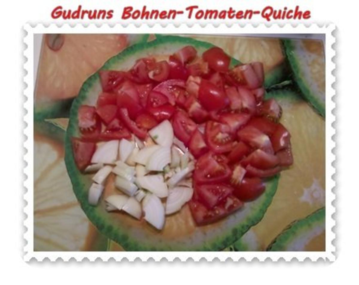Quiche: Bohnen-Tomaten-Quiche - Rezept - Bild Nr. 5