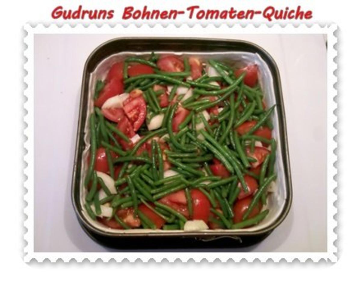 Quiche: Bohnen-Tomaten-Quiche - Rezept - Bild Nr. 6