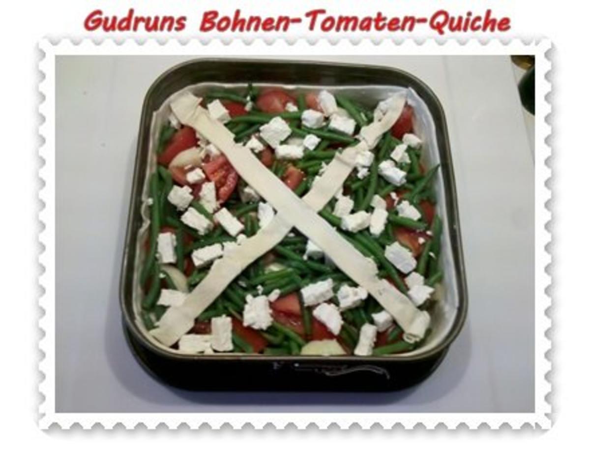 Quiche: Bohnen-Tomaten-Quiche - Rezept - Bild Nr. 9