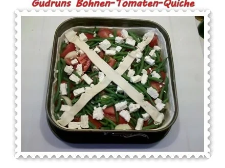 Rezept: Quiche: Bohnen-Tomaten-Quiche Bild Nr. 9 Quiche: Bohnen-Tomaten-Quiche - Rezept - Bild Nr. 9