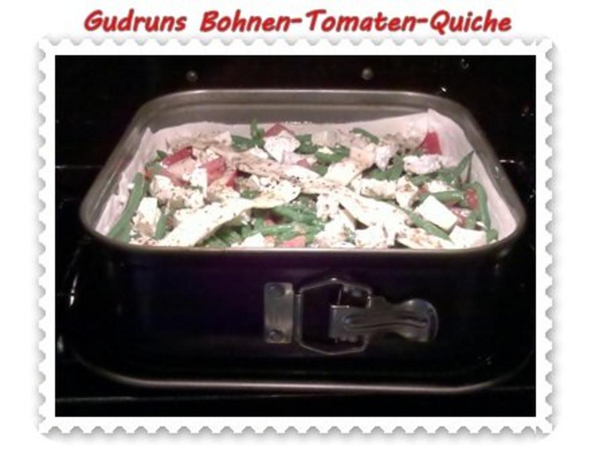 Quiche: Bohnen-Tomaten-Quiche - Rezept - Bild Nr. 10