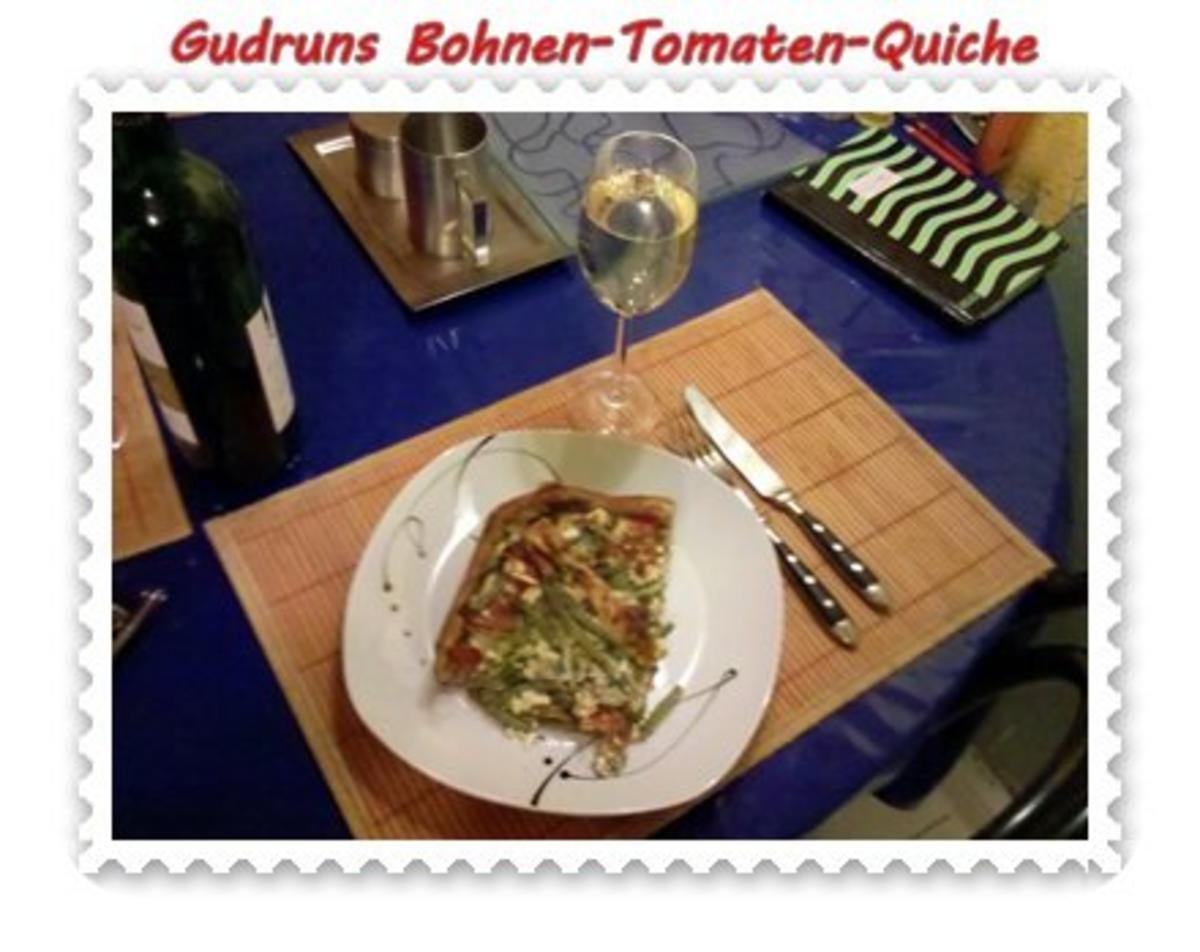 Quiche: Bohnen-Tomaten-Quiche - Rezept - Bild Nr. 14