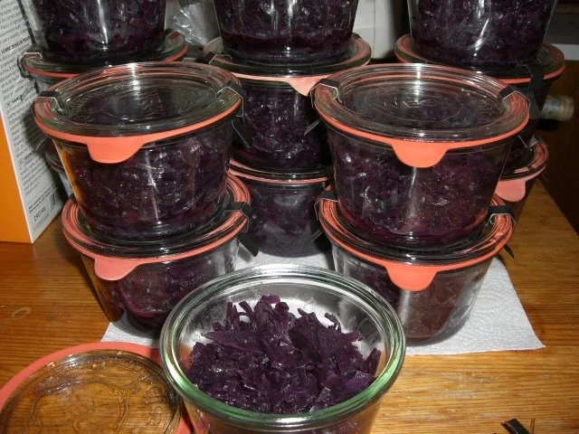Rotkohl "Bramfelder Art" - Rezept