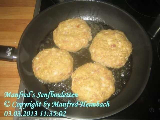 Hackfleisch - Manfred’s Senfbouletten - Rezept - Bild Nr. 3