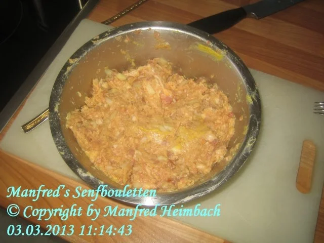 Hackfleisch - Manfred’s Senfbouletten - Rezept - Bild Nr. 5