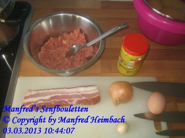 Hackfleisch - Manfred’s Senfbouletten - Rezept - Bild Nr. 7