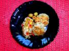 Graupen-Puffer mit gemischtem Salat und Oliven - Rezept