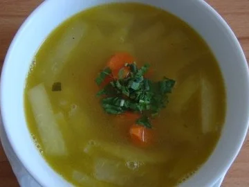 Kohlrabisüppchen mit klarer Gemüsebrühe - Rezept - Bild Nr. 12