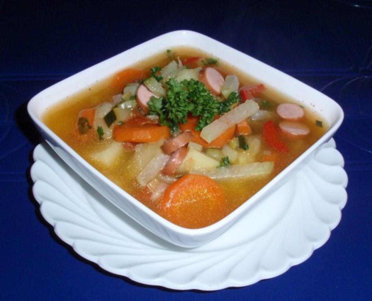 Kartoffel-Gemüse-Suppe - Rezept