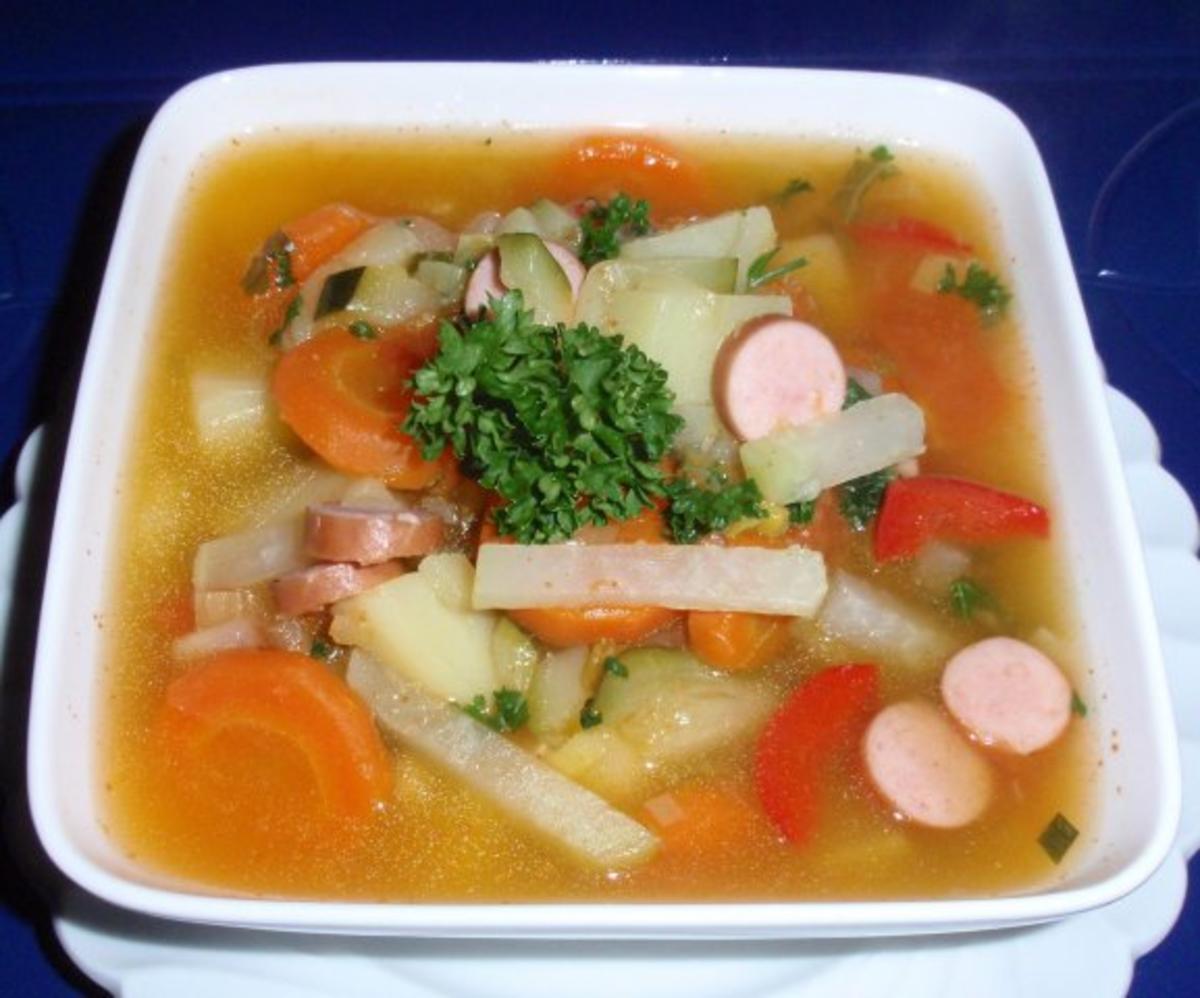 Kartoffel-Gemüse-Suppe - Rezept - Bild Nr. 14
