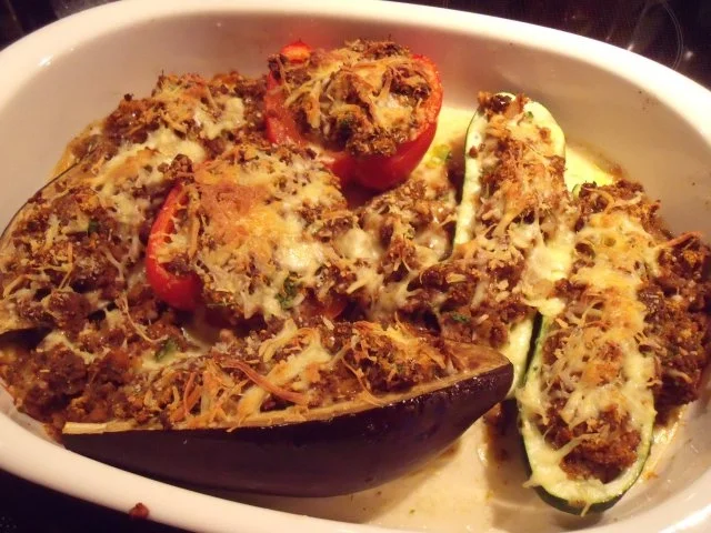 Rezept: Gefülltes Gemüse mit Hack Gefülltes Gemüse mit Hack - Rezept