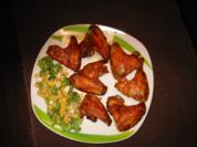 Hähnchenflügel gebraten - Rezept
