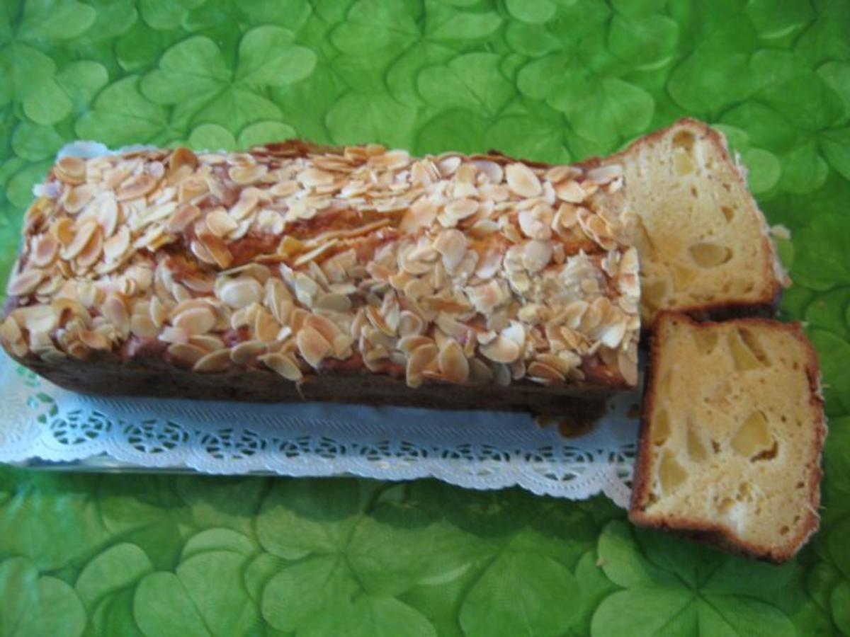 Apfel - Mandel - Cake mit Calvados - Rezept - Bild Nr. 2