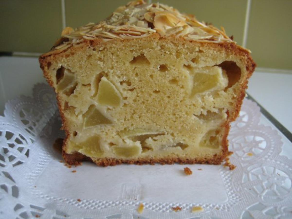 Apfel - Mandel - Cake mit Calvados - Rezept - Bild Nr. 3