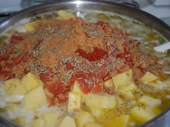 Mediterane Suppe (Eintopf) - Rezept - Bild Nr. 5