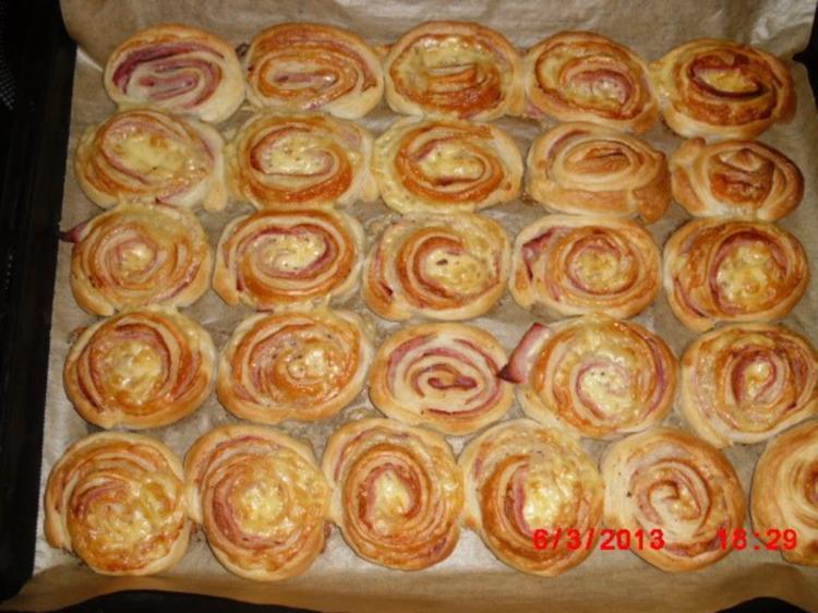 Schinkenröllchen - schnell &amp; einfach - 234 kcal/100g