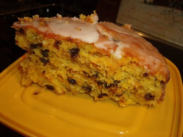 Rezept: Rübli-Kokos-Schoko-Kuchen Rübli-Kokos-Schoko-Kuchen - Rezept